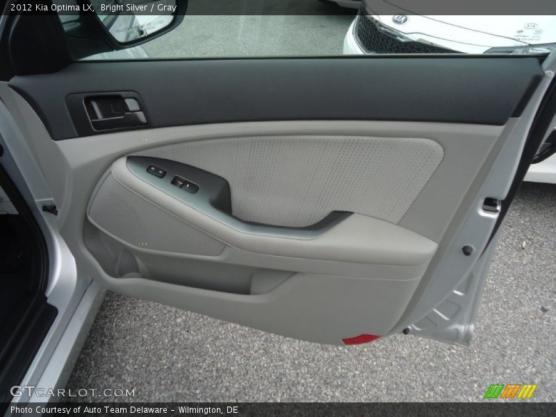 Bright Silver / Gray 2012 Kia Optima LX