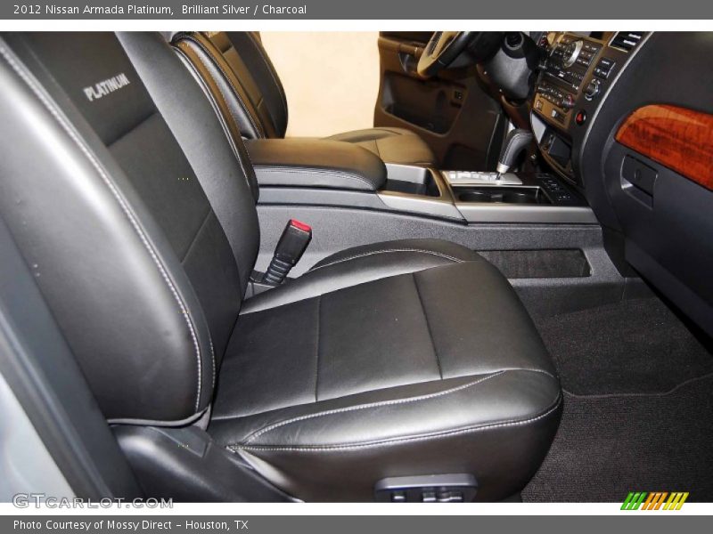 Brilliant Silver / Charcoal 2012 Nissan Armada Platinum