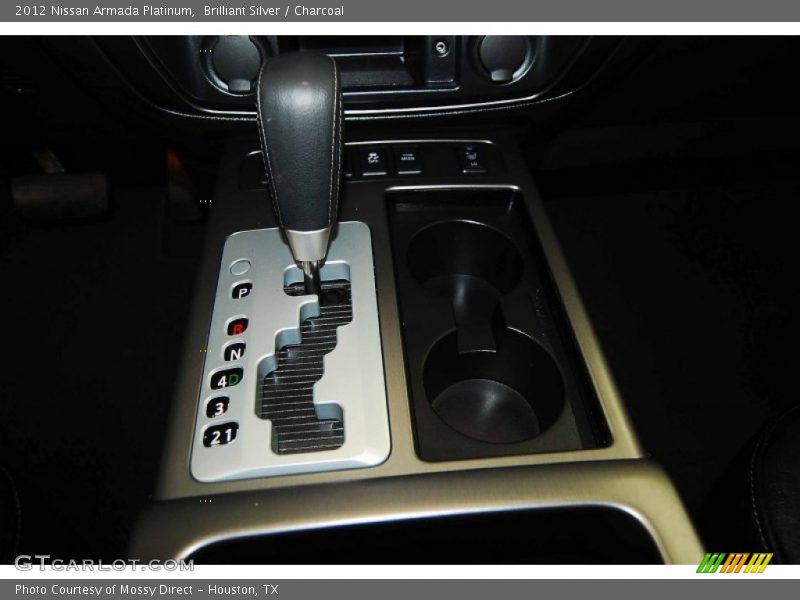 Brilliant Silver / Charcoal 2012 Nissan Armada Platinum