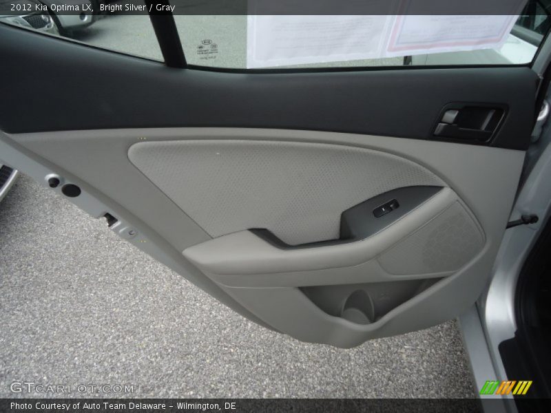 Bright Silver / Gray 2012 Kia Optima LX