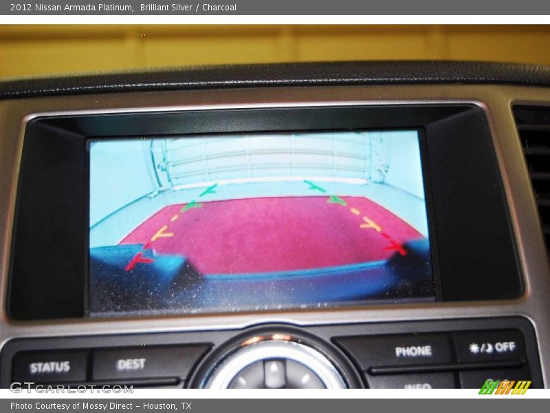 Brilliant Silver / Charcoal 2012 Nissan Armada Platinum