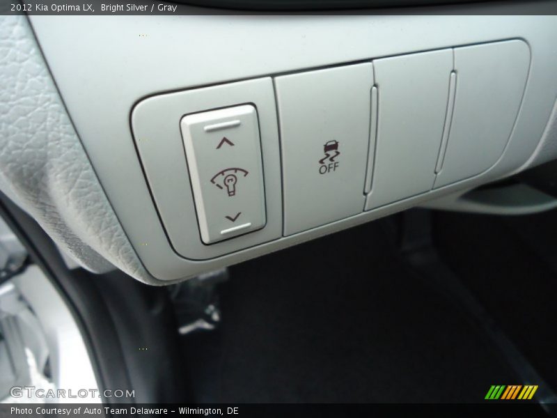 Bright Silver / Gray 2012 Kia Optima LX