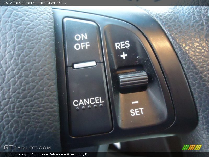 Bright Silver / Gray 2012 Kia Optima LX