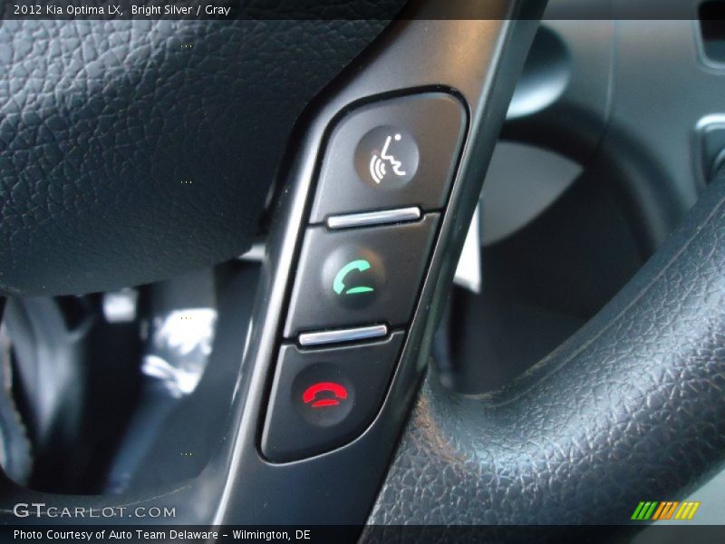 Bright Silver / Gray 2012 Kia Optima LX