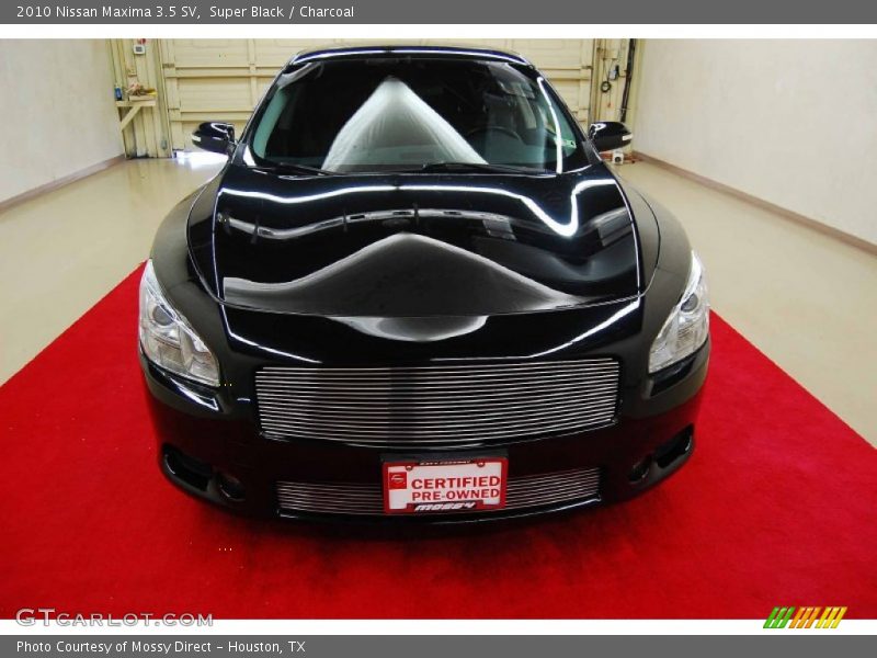 Super Black / Charcoal 2010 Nissan Maxima 3.5 SV