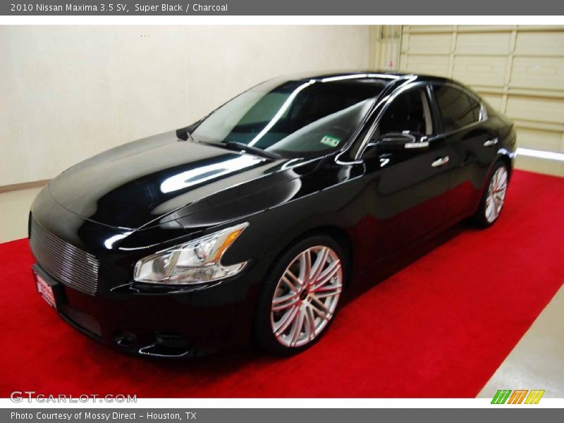 Super Black / Charcoal 2010 Nissan Maxima 3.5 SV