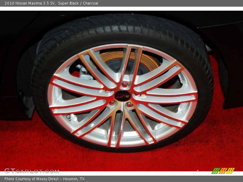 Super Black / Charcoal 2010 Nissan Maxima 3.5 SV
