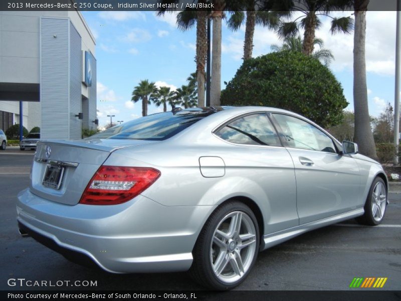 Iridium Silver Metallic / Ash/Black 2013 Mercedes-Benz C 250 Coupe