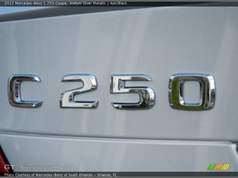 Iridium Silver Metallic / Ash/Black 2013 Mercedes-Benz C 250 Coupe