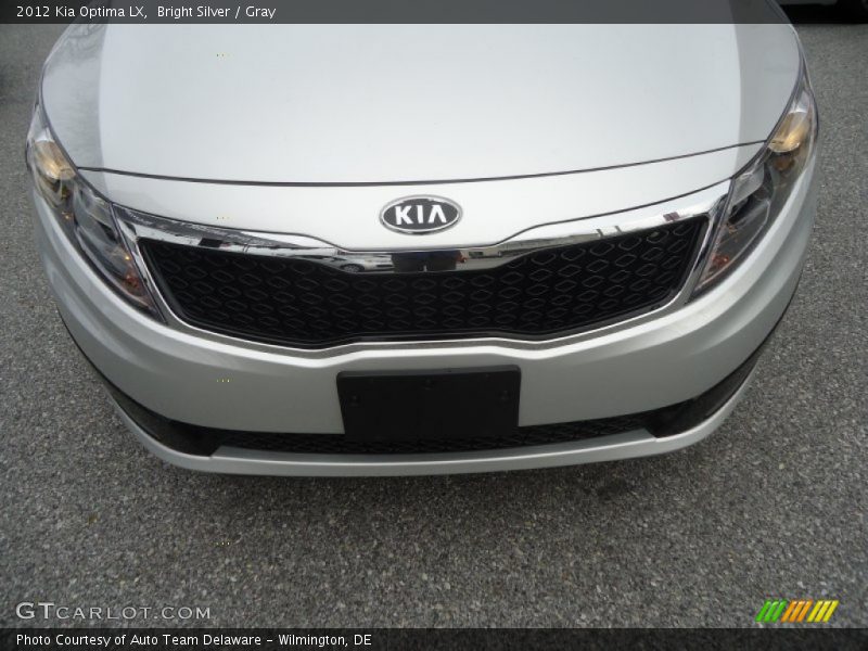 Bright Silver / Gray 2012 Kia Optima LX