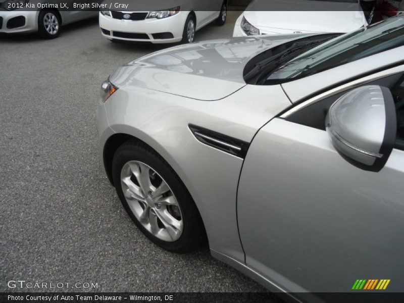 Bright Silver / Gray 2012 Kia Optima LX