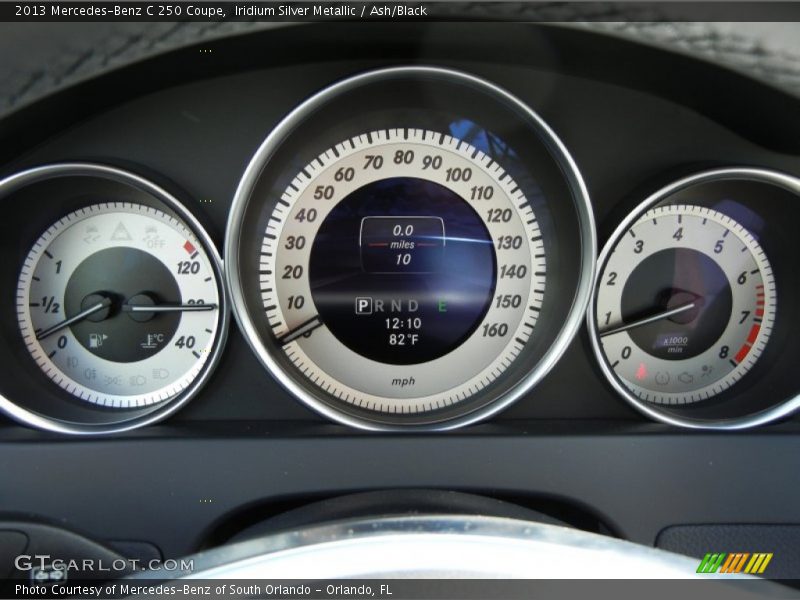 Iridium Silver Metallic / Ash/Black 2013 Mercedes-Benz C 250 Coupe