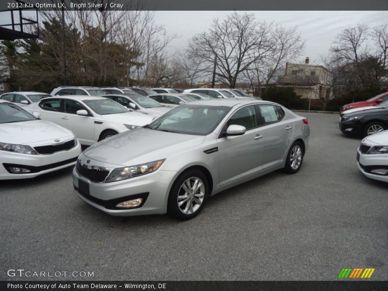 Bright Silver / Gray 2012 Kia Optima LX