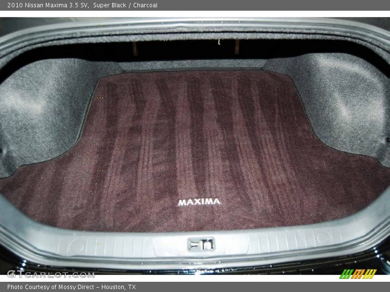 Super Black / Charcoal 2010 Nissan Maxima 3.5 SV