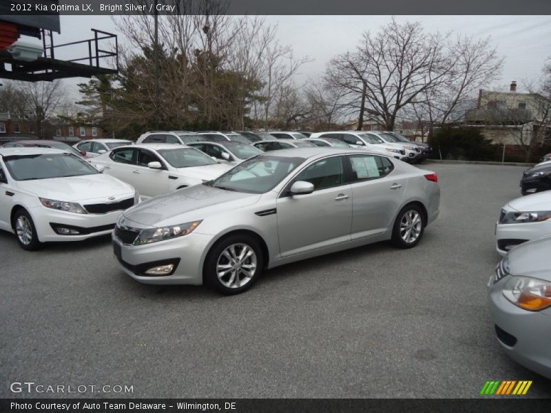 Bright Silver / Gray 2012 Kia Optima LX