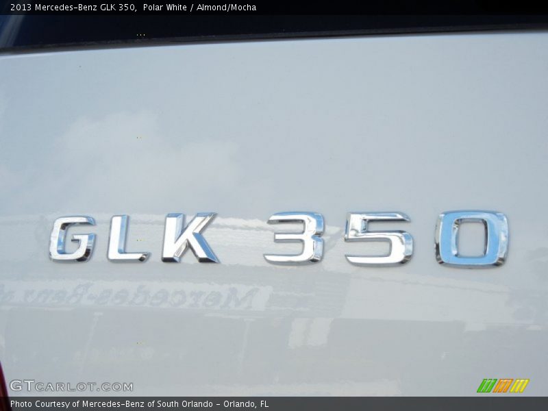 Polar White / Almond/Mocha 2013 Mercedes-Benz GLK 350