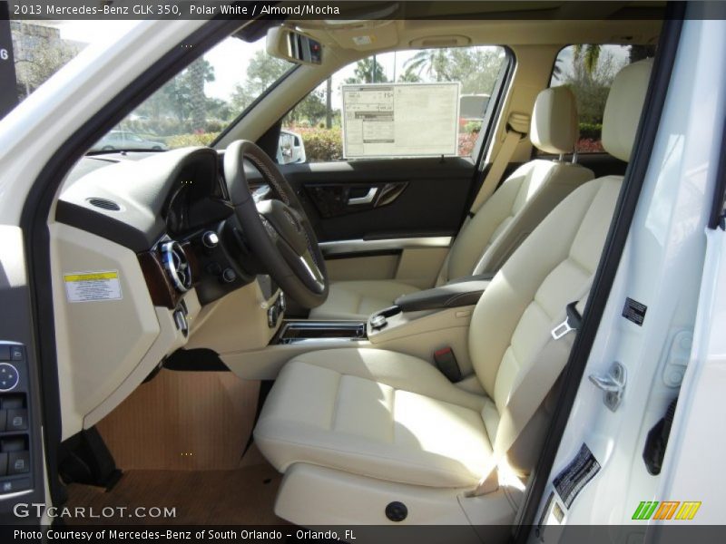 Polar White / Almond/Mocha 2013 Mercedes-Benz GLK 350