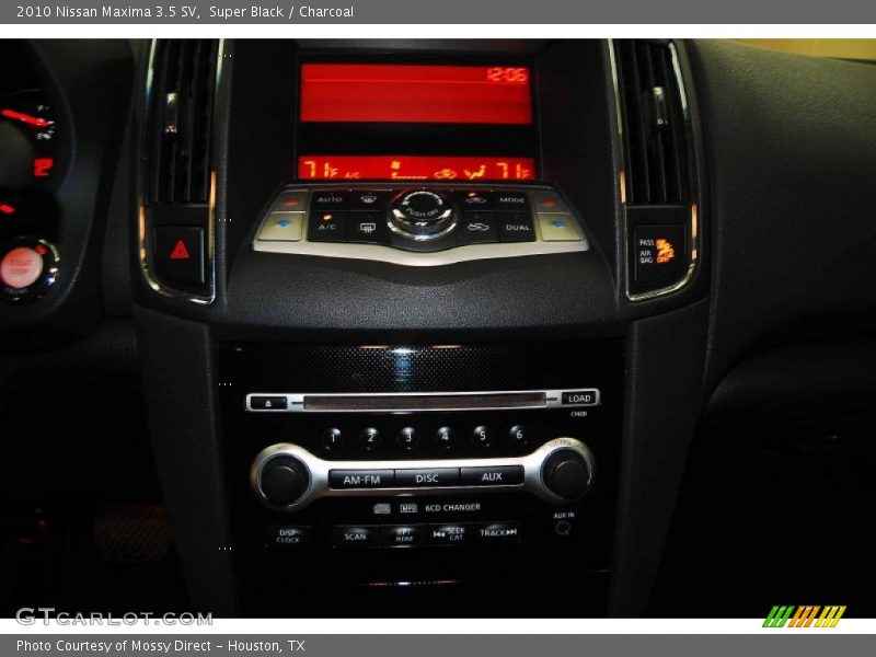 Super Black / Charcoal 2010 Nissan Maxima 3.5 SV