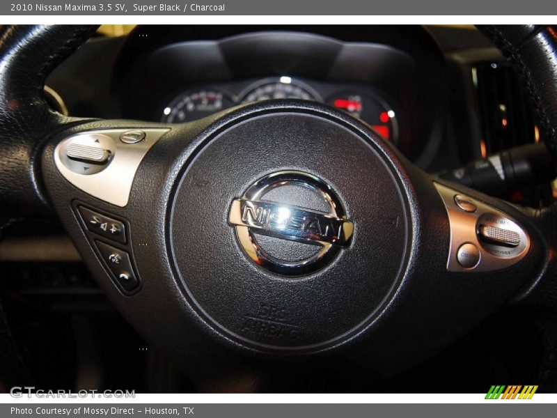 Super Black / Charcoal 2010 Nissan Maxima 3.5 SV