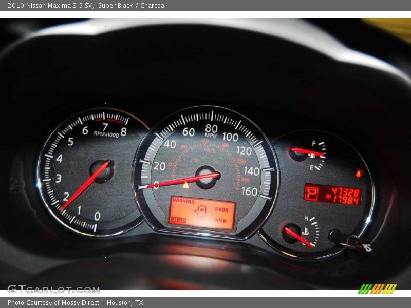 Super Black / Charcoal 2010 Nissan Maxima 3.5 SV