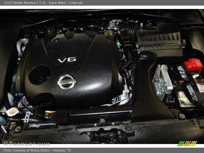 Super Black / Charcoal 2010 Nissan Maxima 3.5 SV