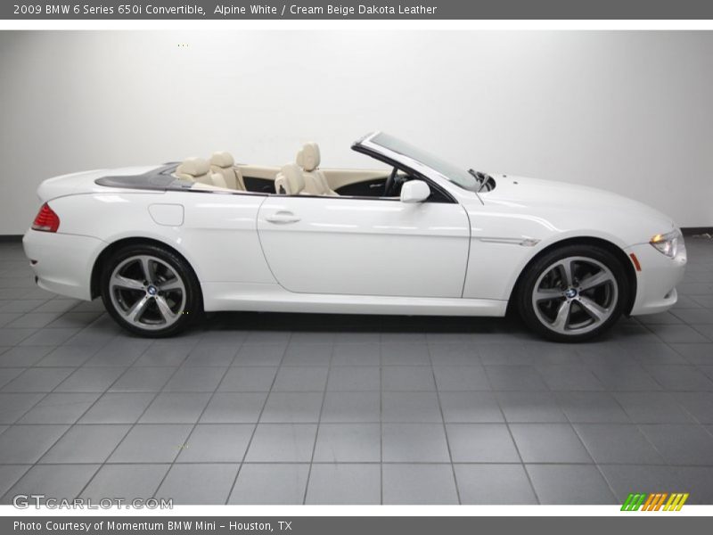  2009 6 Series 650i Convertible Alpine White