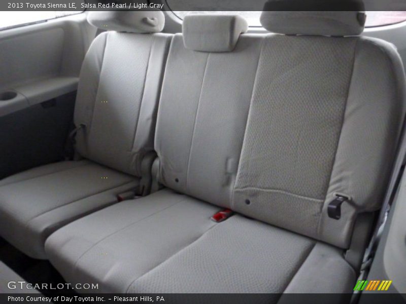 Salsa Red Pearl / Light Gray 2013 Toyota Sienna LE