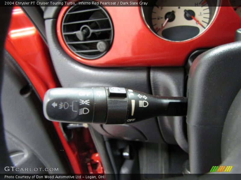 Controls of 2004 PT Cruiser Touring Turbo