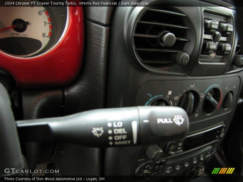 Controls of 2004 PT Cruiser Touring Turbo