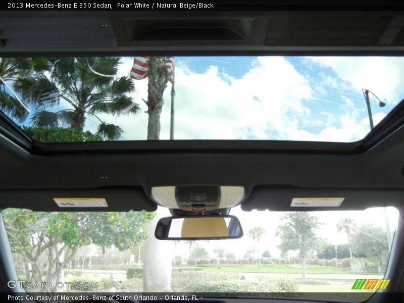 Polar White / Natural Beige/Black 2013 Mercedes-Benz E 350 Sedan