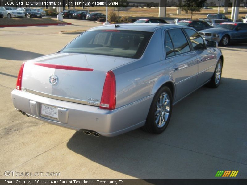 Light Platinum Metallic / Shale 2006 Cadillac DTS Performance