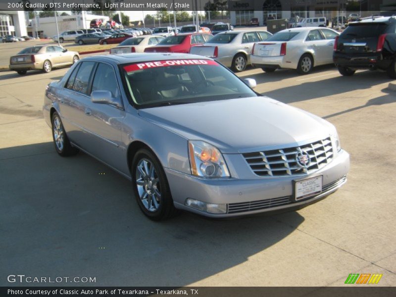 Light Platinum Metallic / Shale 2006 Cadillac DTS Performance