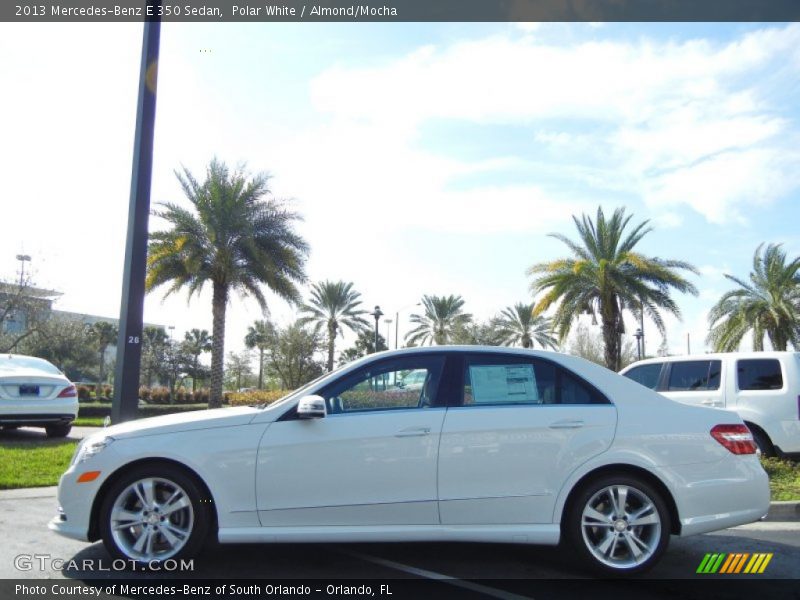 Polar White / Almond/Mocha 2013 Mercedes-Benz E 350 Sedan