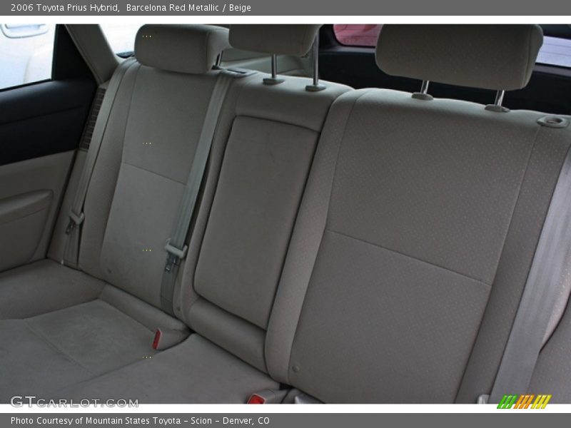 Barcelona Red Metallic / Beige 2006 Toyota Prius Hybrid