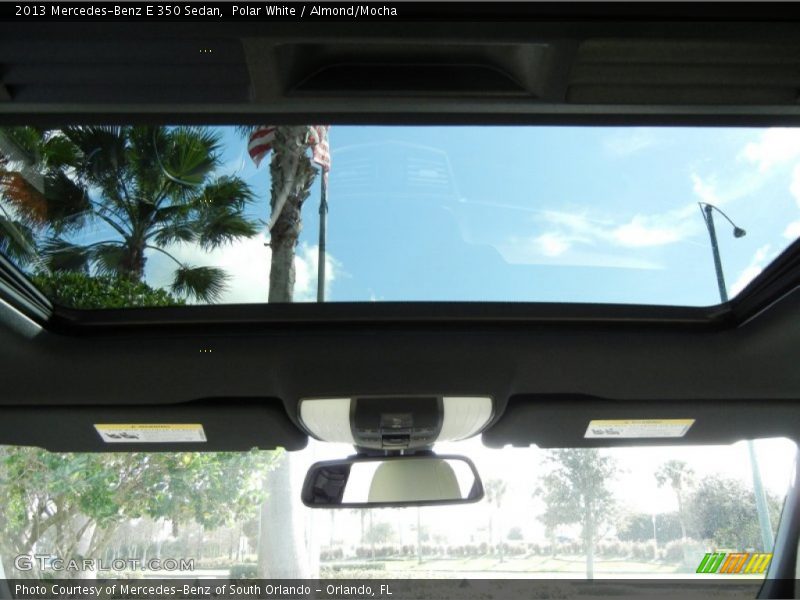 Polar White / Almond/Mocha 2013 Mercedes-Benz E 350 Sedan