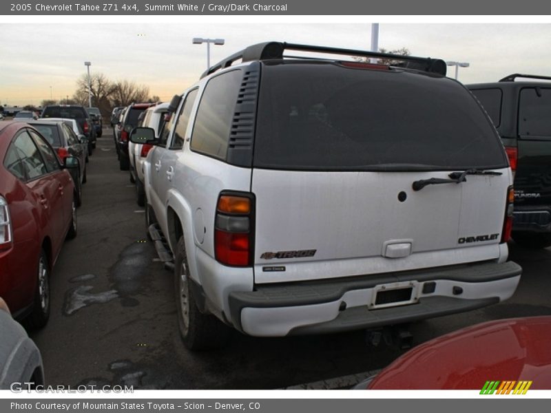 Summit White / Gray/Dark Charcoal 2005 Chevrolet Tahoe Z71 4x4