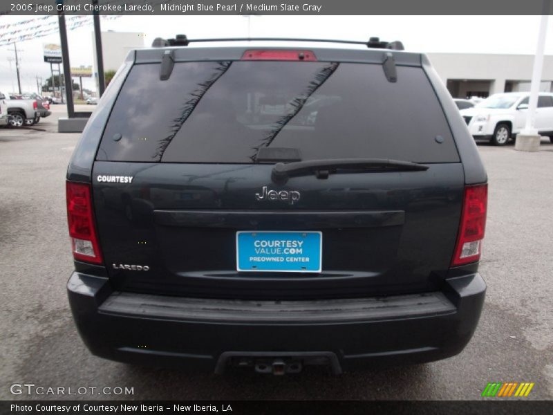 Midnight Blue Pearl / Medium Slate Gray 2006 Jeep Grand Cherokee Laredo