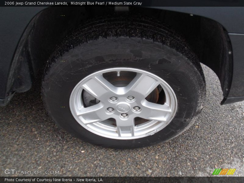 Midnight Blue Pearl / Medium Slate Gray 2006 Jeep Grand Cherokee Laredo