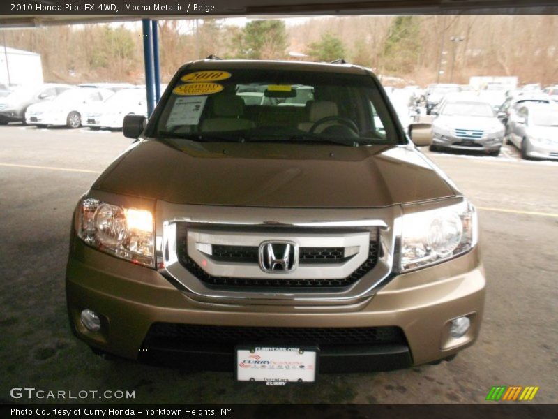 Mocha Metallic / Beige 2010 Honda Pilot EX 4WD