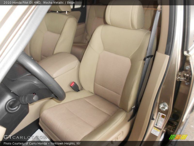Mocha Metallic / Beige 2010 Honda Pilot EX 4WD