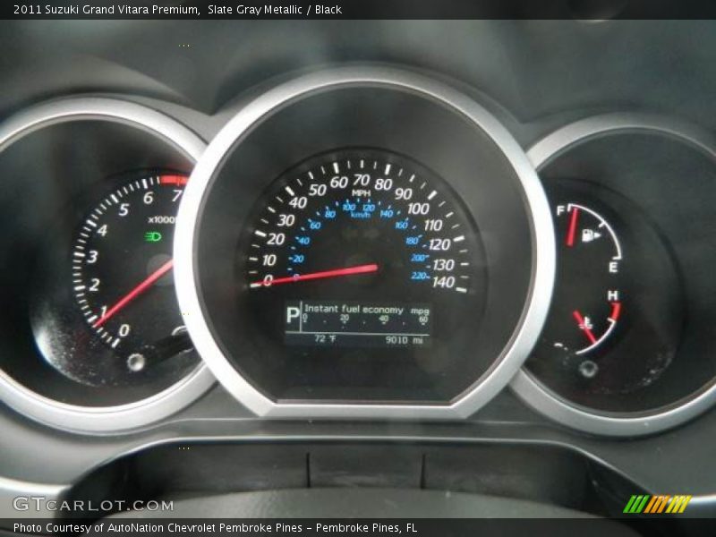 2011 Grand Vitara Premium Premium Gauges