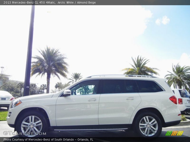 Arctic White / Almond Beige 2013 Mercedes-Benz GL 450 4Matic