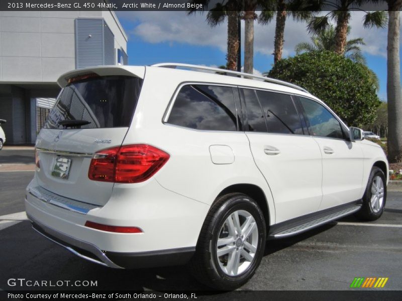 Arctic White / Almond Beige 2013 Mercedes-Benz GL 450 4Matic