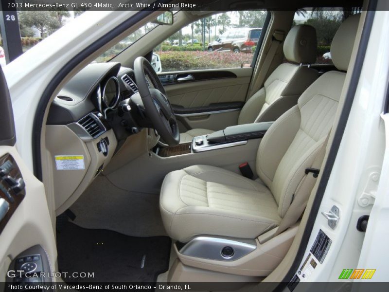 Arctic White / Almond Beige 2013 Mercedes-Benz GL 450 4Matic