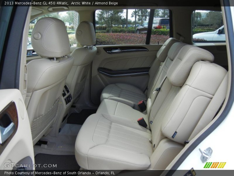 Arctic White / Almond Beige 2013 Mercedes-Benz GL 450 4Matic