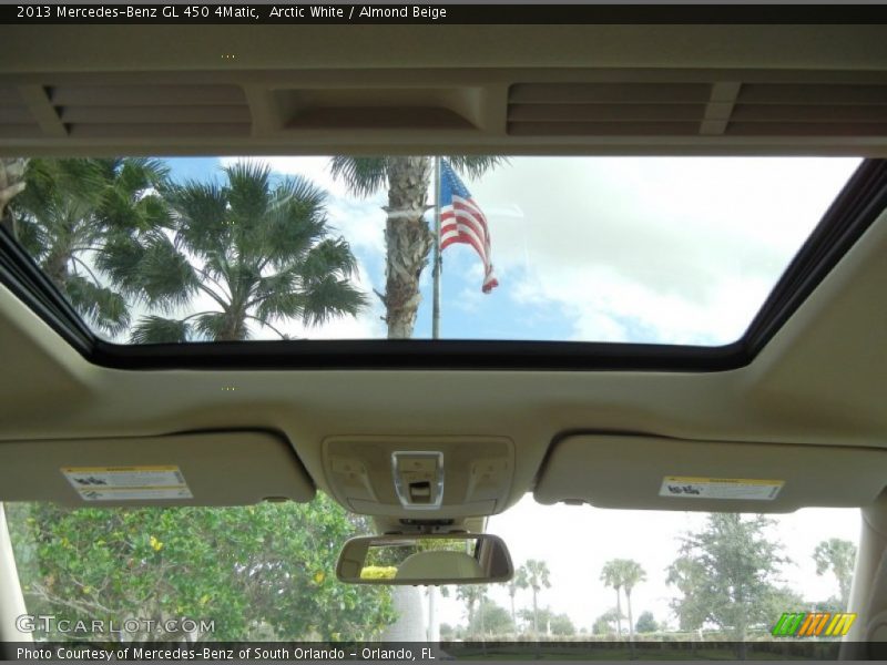 Arctic White / Almond Beige 2013 Mercedes-Benz GL 450 4Matic