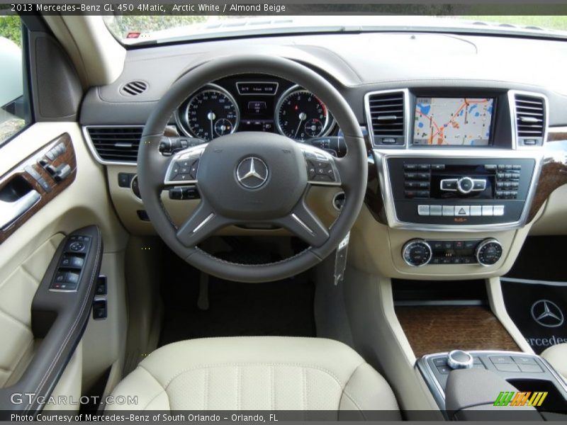 Arctic White / Almond Beige 2013 Mercedes-Benz GL 450 4Matic