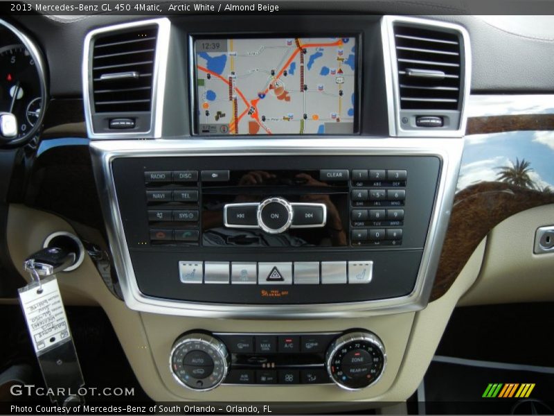 Arctic White / Almond Beige 2013 Mercedes-Benz GL 450 4Matic