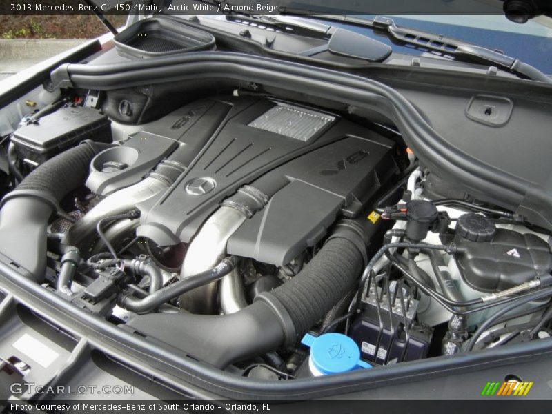 Arctic White / Almond Beige 2013 Mercedes-Benz GL 450 4Matic