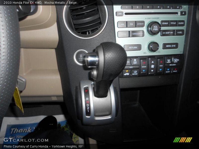Mocha Metallic / Beige 2010 Honda Pilot EX 4WD
